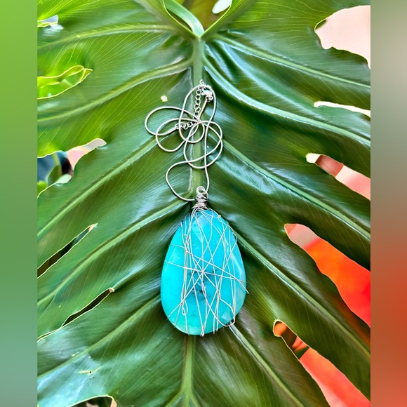 Amazonite necklace - Picture 4 of 5